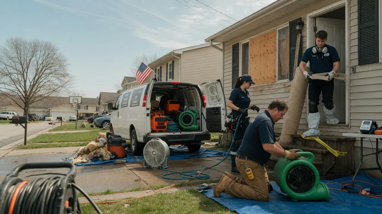 Water Damage Restoration in Gilliam, LA near me
